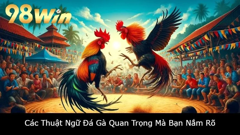 Các Thuật Ngữ Đá Gà Quan Trọng Mà Bạn Nắm Rõ