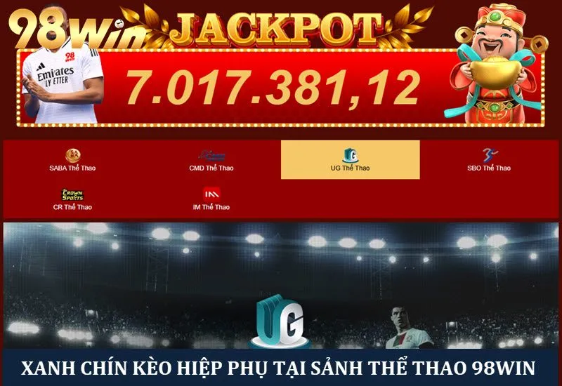 Thoải mái chọn kèo cược hiệp phụ tại 98win